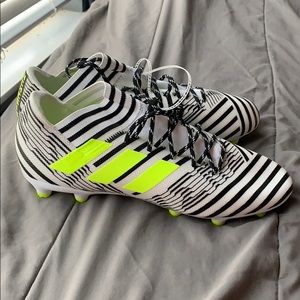 messi zebra cleats